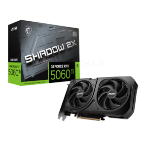 MSI RTX 5060 TI Shadow 2X OC 8GB GDDR7 Graphics Card 